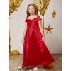 Φόρεμα Παιδικό μακρύ για πάρτι - Κόκκινο