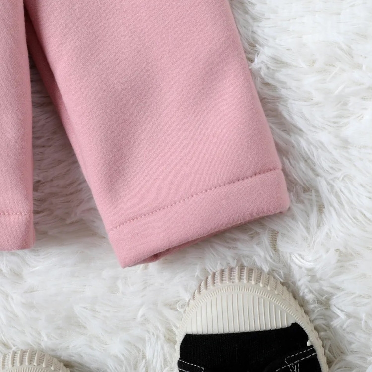 Παιδικό παλτό για κοριτσάκια σε χρώμα Ροζ