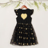 Παιδικό Φορεματάκι Καρδούλα Μαύρο