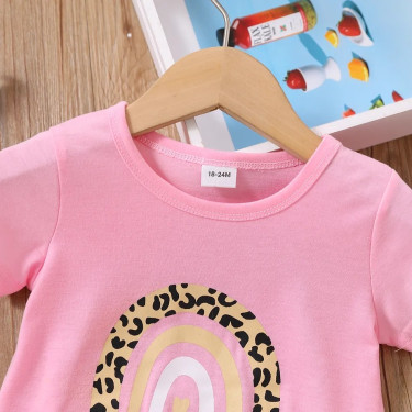 Φανέλα Κοντομάνικη σε χρώμα Ροζ