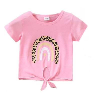 Φανέλα Κοντομάνικη σε χρώμα Ροζ