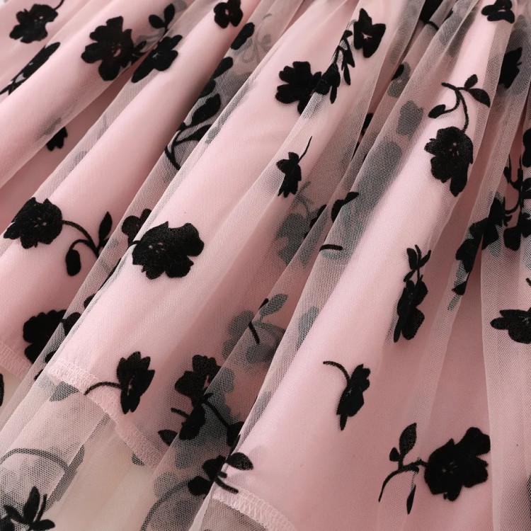Φορεματάκι Stylish Floral - Μαύρο