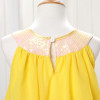 Φορεματάκι παιδικό για events - Κίτρινο