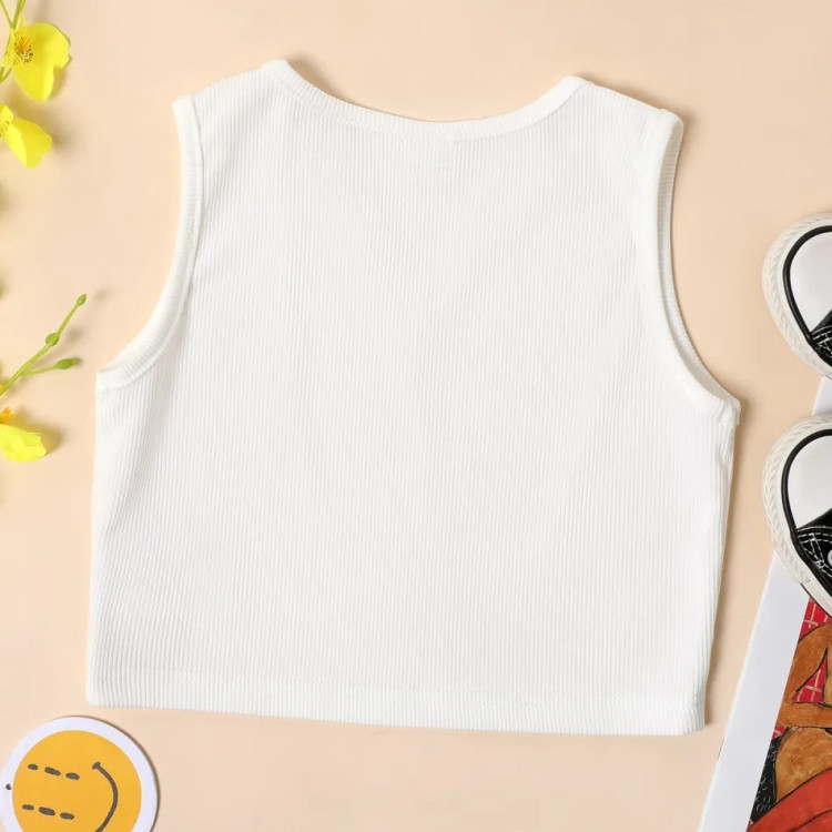 Φανέλα Tank Top σε χρώμα Λευκό