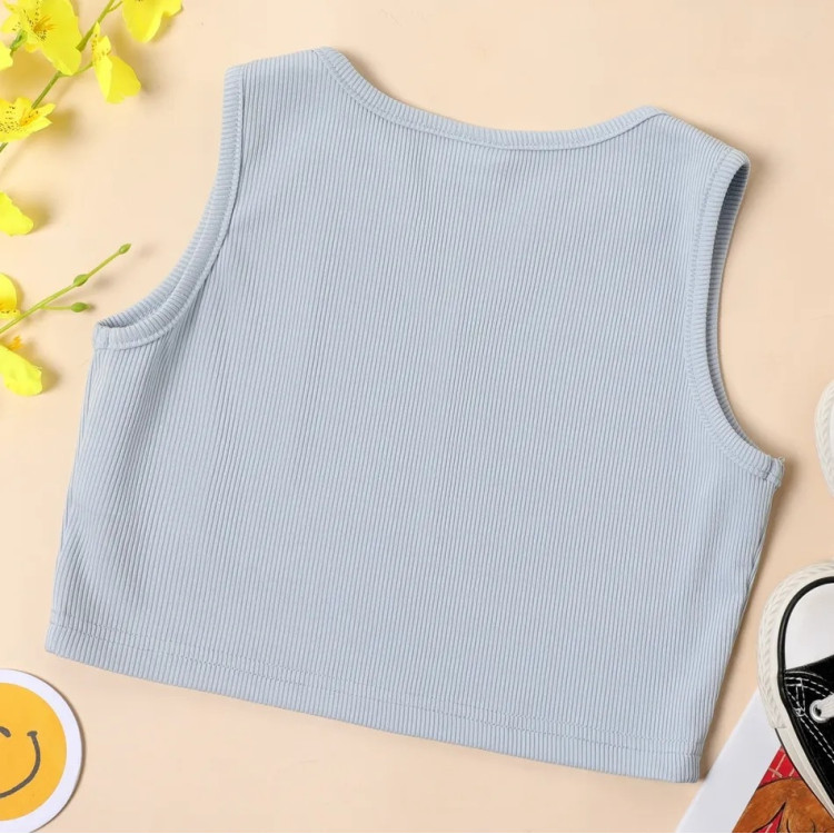 Φανέλα Tank Top σε χρώμα Γαλάζιο