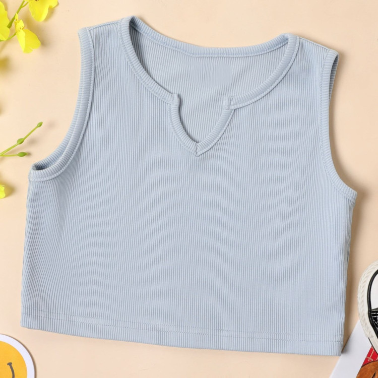 Φανέλα Tank Top σε χρώμα Γαλάζιο