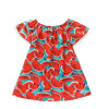 Παιδικό Καθημερινό Φορεματάκι - Καρπουζάκι Κόκκινο