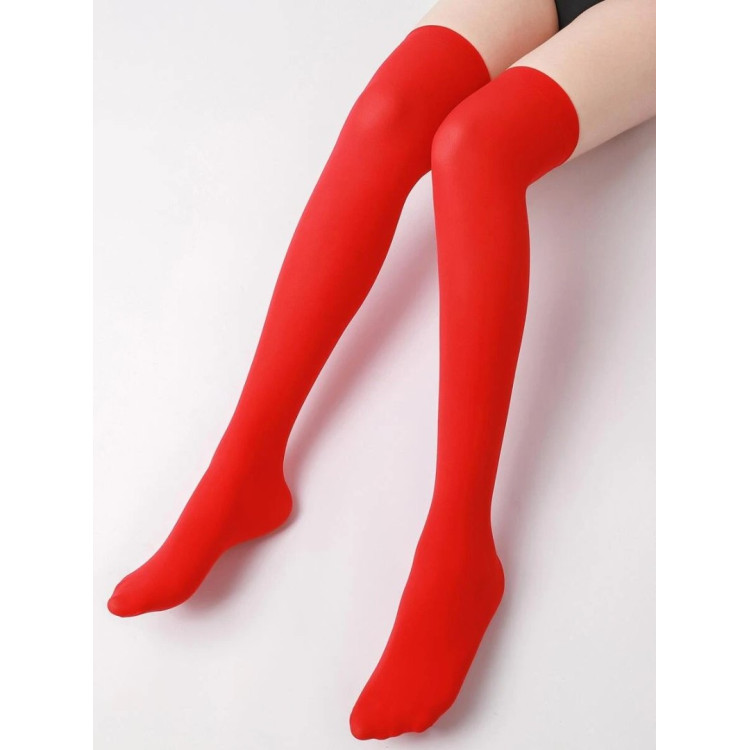 Kάλτσες μέχρι το γόνατο - Κόκκινες
