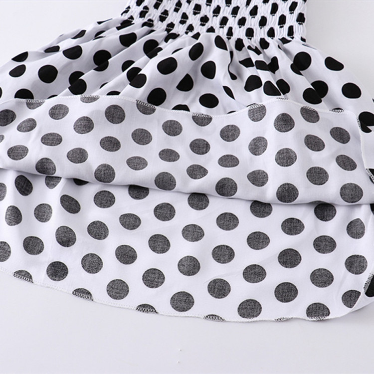 Φορεματάκι Παιδικό Πουά - Λευκό