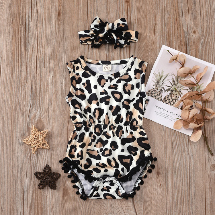 Leopard Παιδικό σετ με κορδέλα