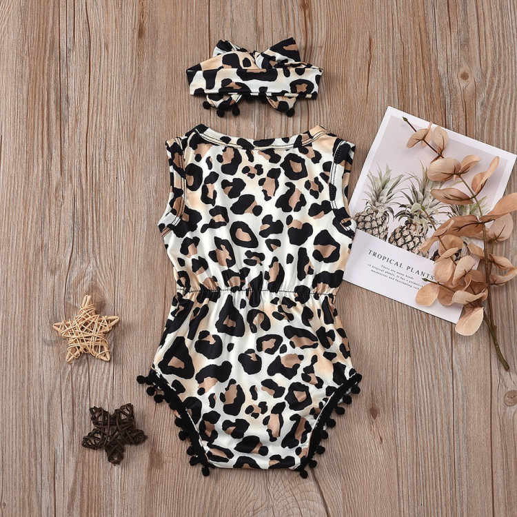 Leopard Παιδικό σετ με κορδέλα