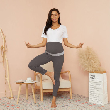 Κολάν εγκυμοσύνης - Σκούρο Γκρι