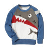 Παιδικό μπλουζάκι Shark Λευκό Μπλε