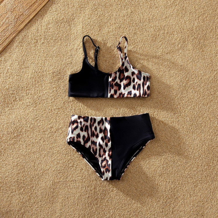 Παιδικό μαγιό Leopard Μαύρο για κοριτσάκια Παιδικό μαγιό Leopard Μαύρο για κοριτσάκια