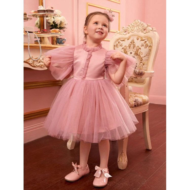 Φορεματάκι Παιδικό Butterfly - Ροζ