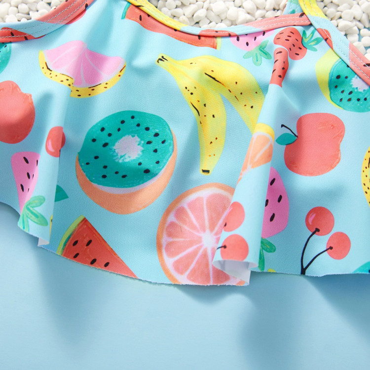 Παιδικό μαγιό για κοριτσάκια Φρούτα Πράσινο