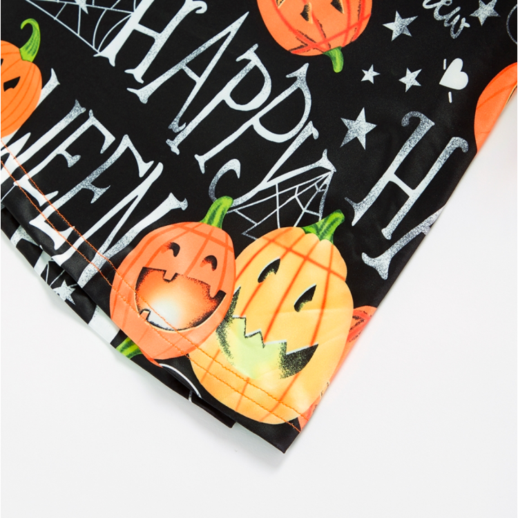 Halloween Φορεματάκι Stylish Pumpkin Stars - Μαύρο Halloween Φορεματάκι Stylish Pumpkin Stars - Μαύρο