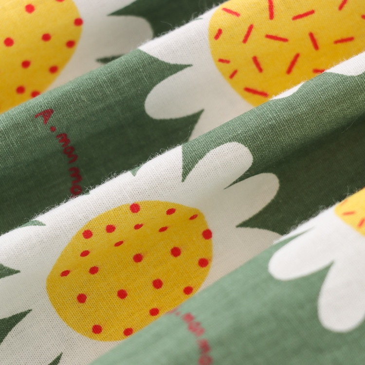 Παιδικό Φορεματάκι με καπελάκι Sunflower Λευκό - πράσινο