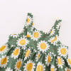 Παιδικό Φορεματάκι με καπελάκι Sunflower Λευκό - πράσινο