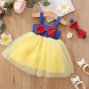 Σετ Φορεματάκι και κορδέλα Χιονάτη  - Κίτρινο