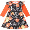 Halloween Φορεματάκι Stylish Pumpkin Stars - Μαύρο Halloween Φορεματάκι Stylish Pumpkin Stars - Μαύρο
