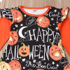 Halloween Φορεματάκι Stylish Pumpkin Stars - Μαύρο Halloween Φορεματάκι Stylish Pumpkin Stars - Μαύρο