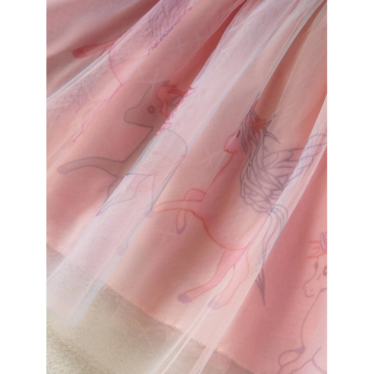 Φόρεμα Παιδικό Unicorn για πάρτι - Ροζ