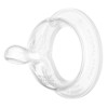 Set of 2 NIP orthodontic Wide-Neck Teats Anti-Colic Silicone 6+ fast flow L