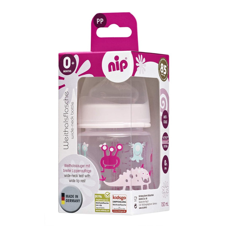 Μπιμπερό με φαρδύ λαιμό 150ml