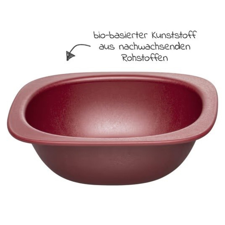 Eat Green feeding bowl Red set of 2