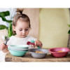 Eat Green feeding bowl Red set of 2