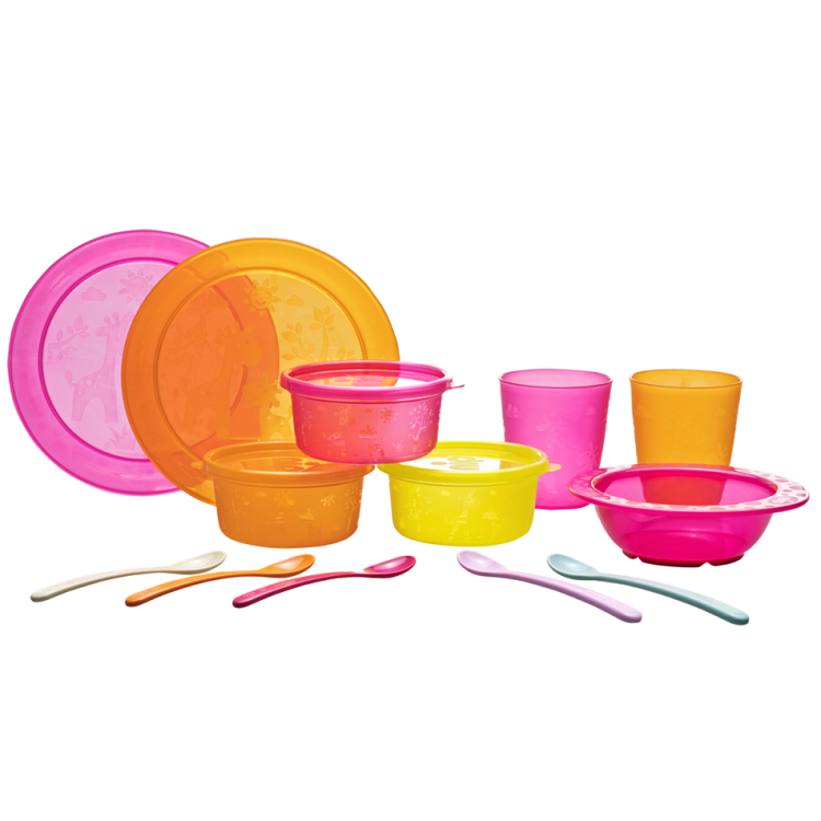 Table training set for Girl 13 pieces