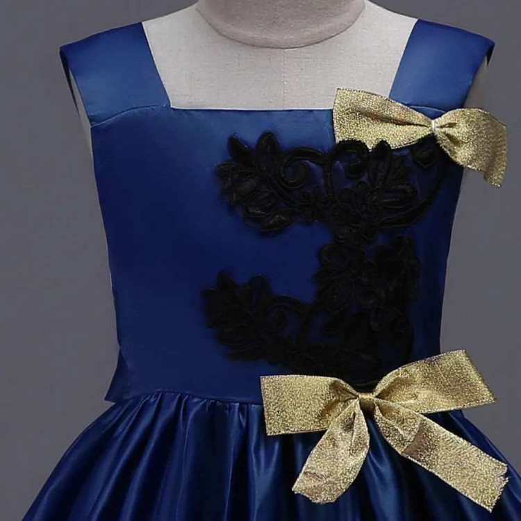 Παιδικό Φορεματάκι μακρύ χωρίς μανίκια - Μπλε