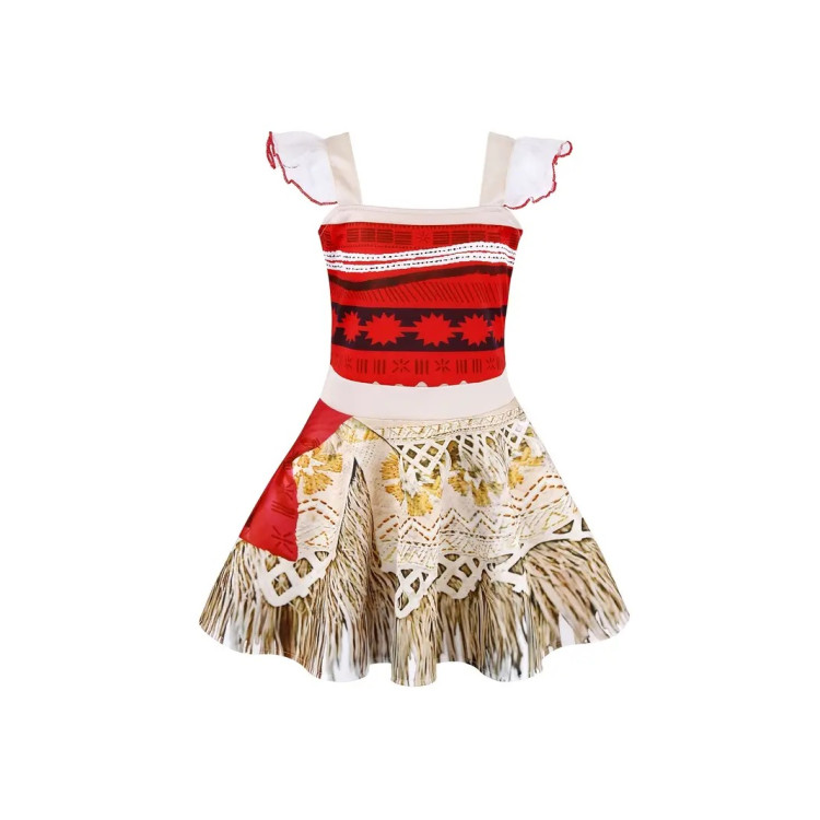 Πριγκίπισσα της θάλασσας Στολή παιδική - Κόκκινη