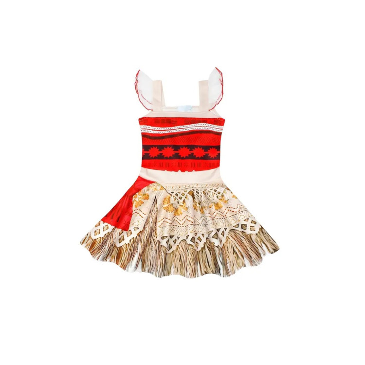 Πριγκίπισσα της θάλασσας Στολή παιδική - Κόκκινη