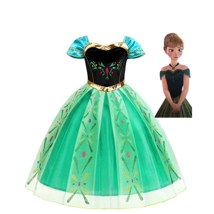 Άννα Παιδική στολή πράσινη