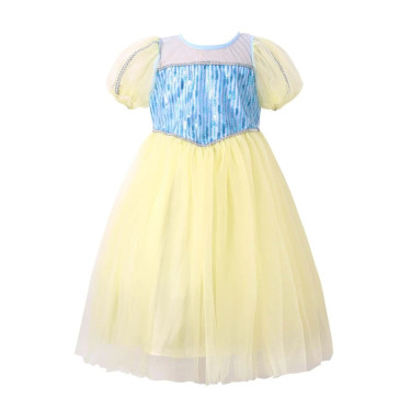 Μικρή χιονάτη στολή παιδική Κίτρινη Μικρή χιονάτη στολή παιδική Κίτρινη