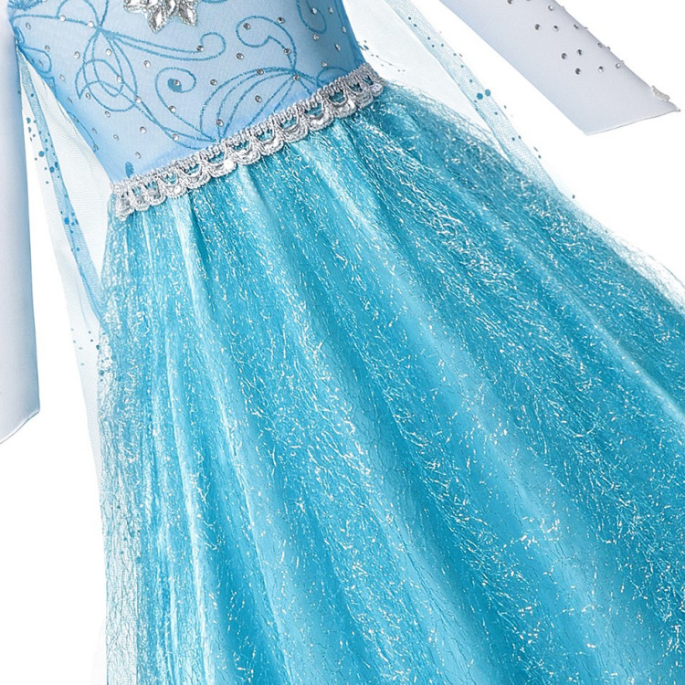 Princess Elsa Frozen Dress for girls Blue