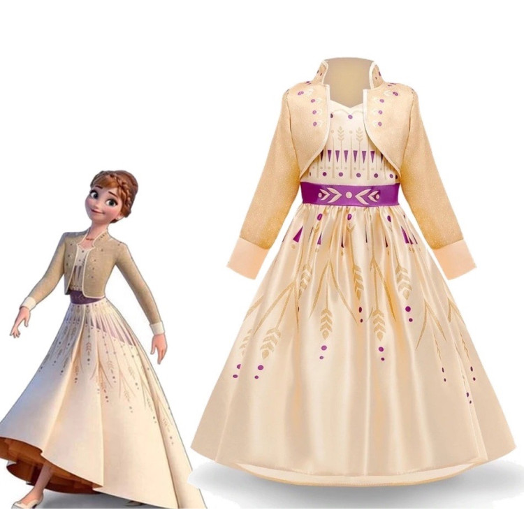 Princess Anna Frozen Girl Dress
