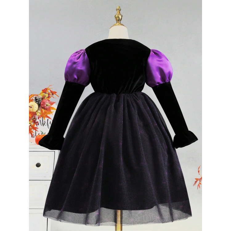 Παιδική στολή Μικρή πριγκίπισσα - Μοβ