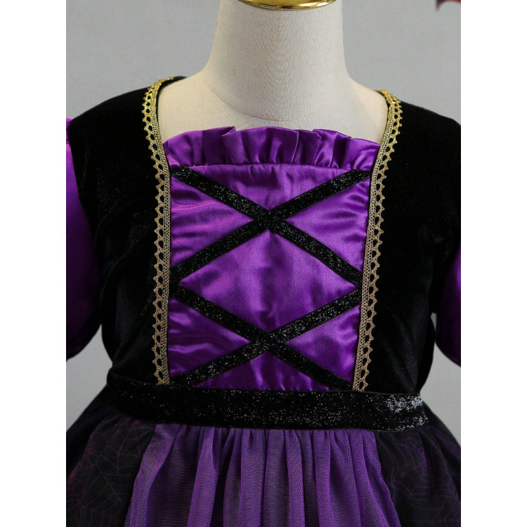 Παιδική στολή Μικρή πριγκίπισσα - Μοβ