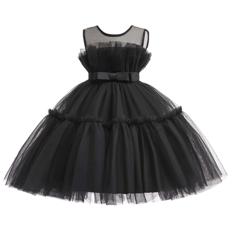 Παιδική στολή Wednesday Addams Dance Dress - Μαύρη