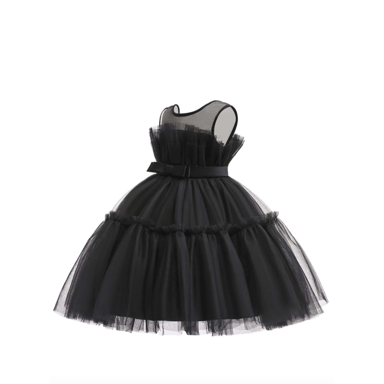 Παιδική στολή Wednesday Addams Dance Dress - Μαύρη