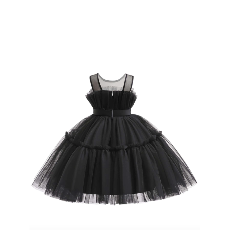 Παιδική στολή Wednesday Addams Dance Dress - Μαύρη