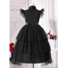 Παιδική στολή της Wednesday Addams - Μαύρη