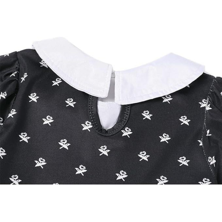 Παιδική στολή Wednesday - Μαύρη