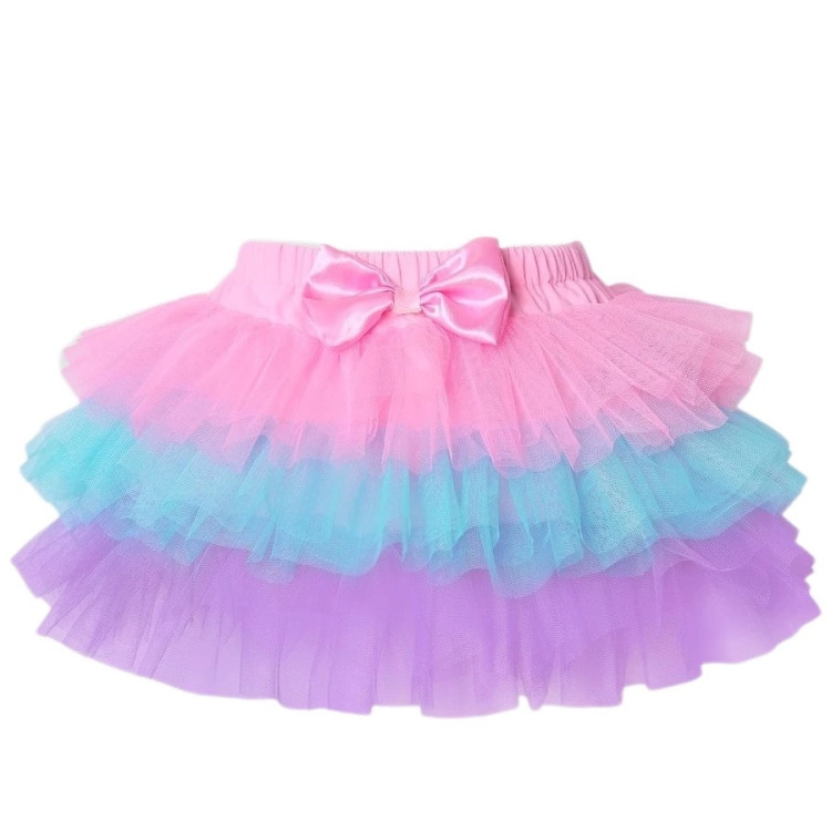 Φούστα Παιδική Tutu Layered Ruffle - Ροζ