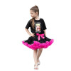 Tutu child skirt Black - Pink
