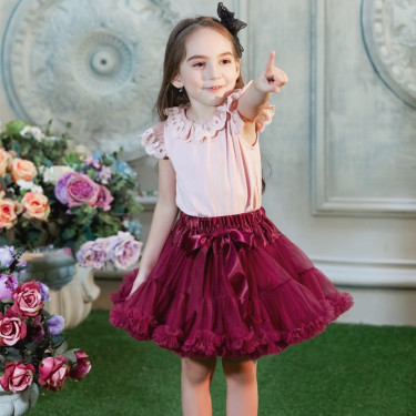 Φούστα Παιδική tutu - wine