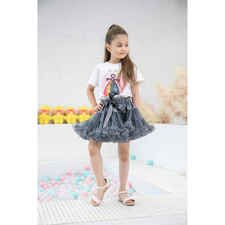 Φούστα Παιδική tutu - Γκρι